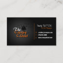 Search for creepy business cards Black