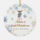 Search for deer christmas tree decorations My first christmas