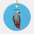 Search for african grey parrot christmas tree decorations Cute