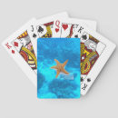 Search for starfish water playing cards Ocean