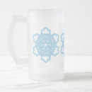 Search for snowflake beer glasses Ice