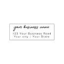 Search for return to sender rubber stamps Clean simple minimal