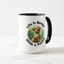 Search for play with your dog mugs Cartoon