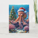 Search for octopus christmas cards Ocean