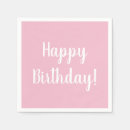 Search for pastel pink napkins White