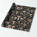 Search for fall wrapping paper Mushrooms