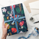 Search for wild flowers wrapping paper Poppy