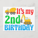 Search for excavator birthday cards Cute