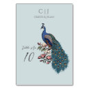 Search for peacock table cards Chic