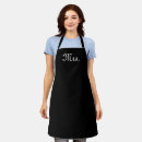 Search for just married aprons Elegant