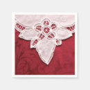 Search for fabric napkins Red