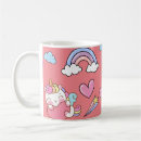 Search for unicorn party mugs Rainbow
