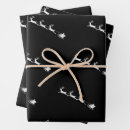 Search for reindeer wrapping paper Silver
