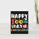 Search for kindergarten teacher cards 100 days smarter