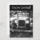 Search for antique car invitations Automobile