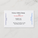 Search for evangelism business cards Bible