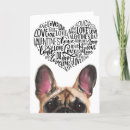 Search for french bulldog valentines day cards Red