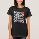 Search for love stinks tshirts Lets