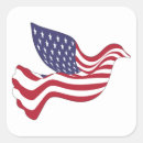 Search for red white blue peace stickers United states