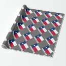Search for texan wrapping paper Flag