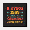 Search for 60th birthday magnets 1965