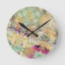 Search for decoupage clocks Vintage