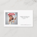 Search for humorous business cards For her