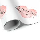 Search for future mrs wrapping paper Vintage
