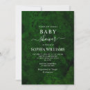 Search for modern elegant baby shower invitations Calligraphy script