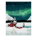 Search for northern lights posters Scandinavia