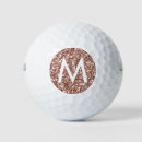 Search for rose gold golf balls Glitter