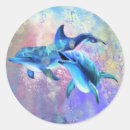 Search for happy dolphin stickers Blue