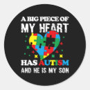 Search for autistic son stickers Support