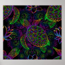 Search for psychedelic animals posters Mandala