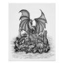 Search for large dragon posters Gothic