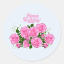 Search for happy birthday roses stickers Pink