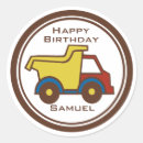 Search for dumptruck stickers Birthday
