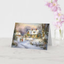 Search for vintage cottage christmas cards Retro