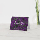 Search for purple wedding thank you cards Flowers