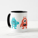 Search for little monster mugs Cartoon
