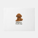Search for poodle doormats Puppy