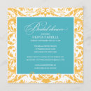 Search for aqua bridal shower invitations Flowers