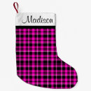 Search for flannel christmas stockings Black