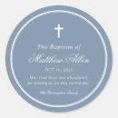 Search for round baptism stickers Simple