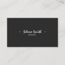 Search for stars business cards Minimal