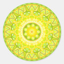 Search for green mandala stickers Yellow