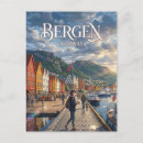 Search for bryggen postcards Norway