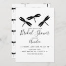 Search for dragonfly bridal shower invitations Modern