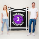 Search for basketball blankets Purple