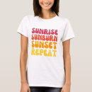 Search for sunset tshirts Sunrise